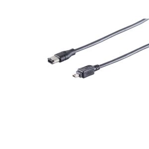 FireWire-Kabel IEEE 1394 4-pol St/6-pol St 1,8m