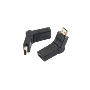 HDMI-A Adapter, HDMI-A Buchse, rotier- winkelbar