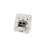RJ-45 Anschlussdose, 2-fach, Cat. 6A, STP, HZ