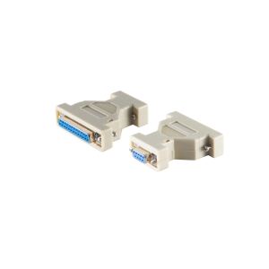 SUB-D Adapter 9pol Sub D-Buchse/25pol Sub-D-Buchse