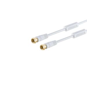 F-Stecker/ F-Stecker CP Ferrit verg. >110 dB 10m