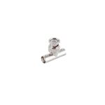 T - Adapter, 1 BNC Stecker auf 2 BNC Kupplungen