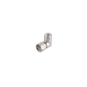 UHF - Stecker auf UHF - Kupplung, Winkelausführung