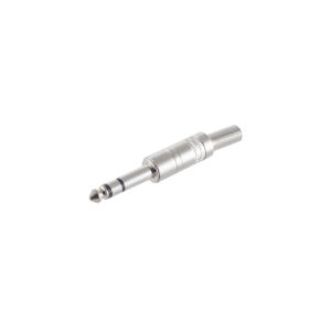 Klinkenstecker Stereo 6,3mm Metall