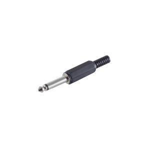 Klinkenstecker, Mono 2-pol, 6,3mm