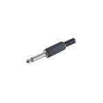 Klinkenstecker, Mono 2-pol, 6,3mm