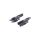 PV4 T-Adapter Set, 2/1, IP68, 1.5kV, schwarz