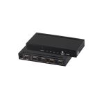 HDMI Umschalter 4x1, ABS,4K30Hz, schwarz