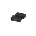 HDMI Verteiler 1x2, Metall, 4K30Hz, schwarz