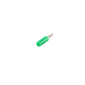 Bananenstecker, 4mm, grün