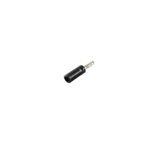 Bananenstecker, 4mm, schwarz