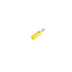 Bananenstecker, 4mm, gelb