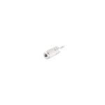 Klinkenst. Stereo 2,5mm/Klinkenbu. St 3,5mm Metall