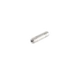 Adapter 2x Klinkenkupplung 3,5mm Stereo, Metall