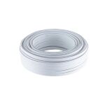 Lautsprecherkabel, 2 x 1,5mm², weiß, 50m
