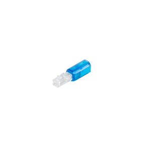 Twist-Stop schmale Ausführung blau-transparent
