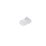 Modular-St. 8polig 4 Kontakte belegt rund verg.