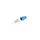 Netzwerkstecker cat.5 u. 6 Einführhilfe+Tülle blau