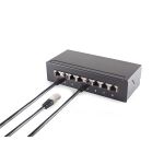 Patchkabel Cat. 5E, SF/UTP, schwarz, 3m