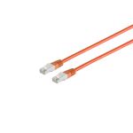 Patchkabel Cat. 5E, SF/UTP, orange, 15m