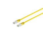 Patchkabel Cat. 5E, SF/UTP, gelb, 50m