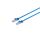 RJ45 Patchkabel m. CAT 7 Rohkabel PIMF blau 50m