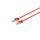 RJ45 Patchkabel m. CAT 7 Rohkabel PIMF rot 50m