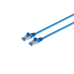 Patchkabel cat6A S/FTP PIMF blau 1,0m