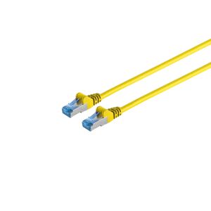 Patchkabel cat6A S/FTP PIMF gelb 1,0m