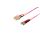 Duplex Patchkabel SC/ST 50/125µ, OM4 violett, 5,0m