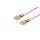 Duplex Patchkabel SC/SC 50/125µ, OM4 violett, 10m