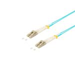 Duplex Patchkabel LC/LC 50/125µ OM3 aqua 5,0m