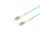 Duplex Patchkabel LC/LC 50/125µ OM3 aqua 10,0m