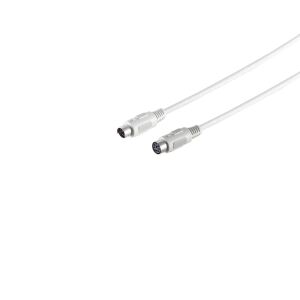 PS2 Mini Verl. 6pol DIN-St./6pol DIN-Buchse 1,8m