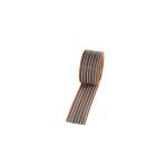 Flachkabel farbig Raster 1,27mm 34 pin 3m