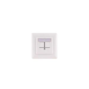 Keystone Trägerrahmen, 2-fach, ST, 80x80mm, Set