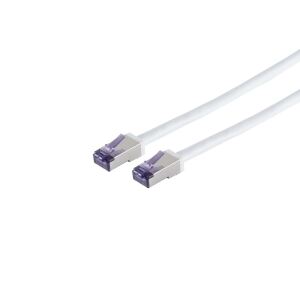 Patchkabel Cat. 6A SuperFlex S/FTP, weiß, 0,25m