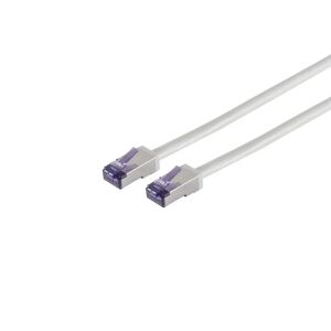 Patchkabel Cat. 6A SuperFlex S/FTP, grau, 0,5m