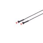 Patchkabel Cat. 6A FlexAngle, U/FTP, schwarz, 2m