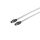 Patchkabel CAT 8.1 S/FTP LSZH grau 1m