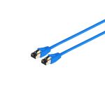 Patchkabel CAT 8.1 F/FTP LSZH blau 0,5m