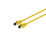 Patchkabel CAT 8.1 F/FTP LSZH gelb 1m