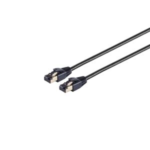 Patchkabel CAT 8.1 F/FTP LSZH schwarz 2m