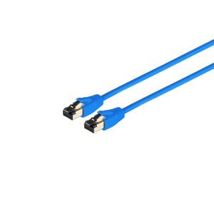Patchkabel CAT 8.1 F/FTP LSZH blau 3m