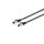Patchkabel Cat. 8.1 flach TPE schwarz 0,5m