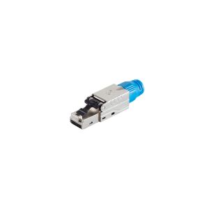 RJ-45 Stecker, werkzeuglos, STP, Cat 8.1