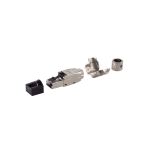 RJ-45 Stecker, werkzeuglos, Winkel, STP, Cat. 6A