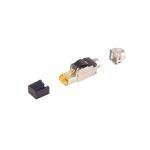 RJ-45 Stecker, werkzeuglos, Cat. 6A, STP, Bajonett