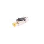 RJ-45 Stecker, werkzeuglos, Cat. 6A, STP, Bajonett