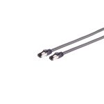 Cat. 6A Patchkabel FlexArmor, U/FTP, grau, 1,5m
